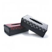 Leather Red Wine Series Tissue Paper Holder